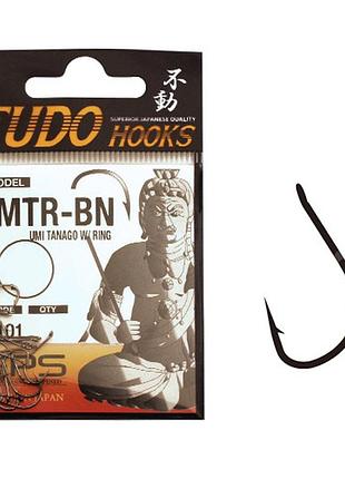 Крючки fudo umi tanago w/ring black 9 (15 шт.) (fhbn31019)