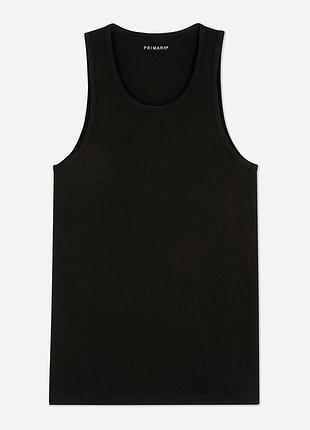 Мужская майка primark, размер l, цвет черный