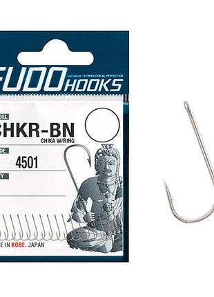 Крючки fudo chika w/ring black 16 (17 шт.) (fhbn450116)