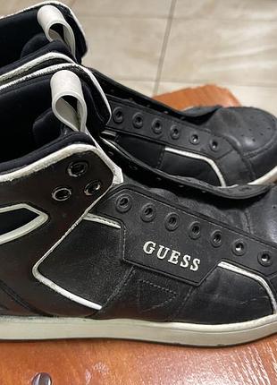 Високі кросівки хайтопи guess basqet оригінал