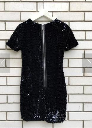 💥🖤дуже круте приємне бархатне плаття в паєтки сукню в оксамитові паєтки3 фото