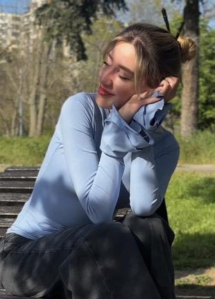 Лонг з воланчиками