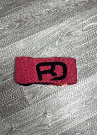 Жіноча повʼязка на голову ortovox rock 'n' wool в хорошому стані, оригінал