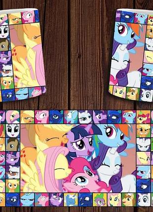 Чашка белая керамическая "my little pony" мой маленький пони abc