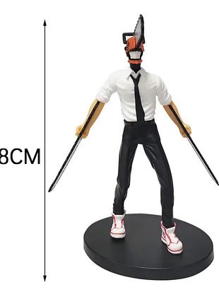 Фігурка людина бензопила chainsaw man abc 18 см