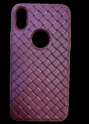 Чохол накладка elite case для iphone x/xs коричневий