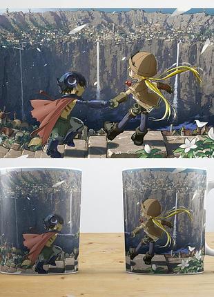 Кружка аніме «made in abyss» зроблений у безодні чашка abc