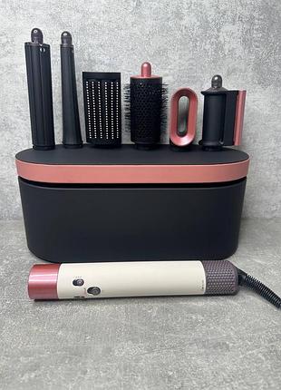 Стайлер airwrap hs08 sakura limited edition з кейсом ніжно рожевий