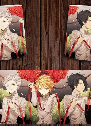 Чашка белая керамическая "обещанный неверленд" the promised neverland abc