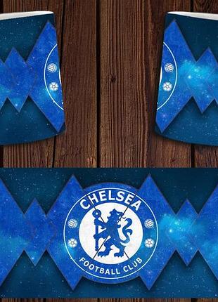 Чашка белая керамическая "фк челси" chelsea fc abc