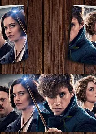 Чашка белая керамическая с принтом "фантастические твари" fantastic beasts abc