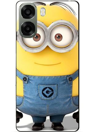 Силиконовый бампер чехол для oppo a6x с рисунком миньон стюарт minion