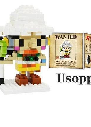 Конструктор міні usopp one piece chakra toys abc