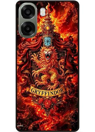Чохол силіконовий бампер для oppo a6x з малюнком ґрифіндор gryffindor гаррі поттер harry potter