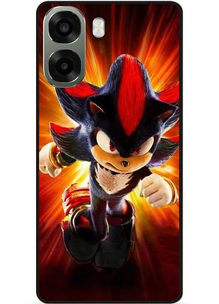 Силіконовий бампер чохол для oppo a6x з малюнком соник sonik