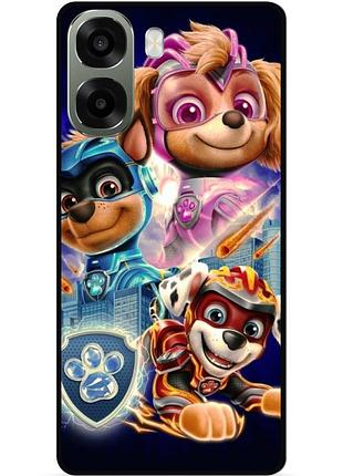 Силіконовий чохол бампер для oppo a6x з малюнком щенячий патруль
