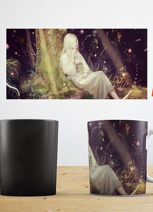 Термокружка аніме «mushishi» майстер мусі мушіші чашка хамелеон abc