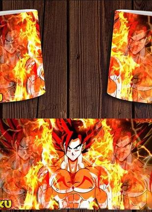 Чашка біла керамічна "dragon ball" перли дракона abc