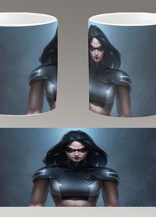 Чашка белая керамическая "люди икс" x-men abc
