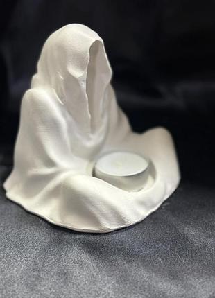Фантом призрак підставка для свічок лампадка fullwhite abc handmade