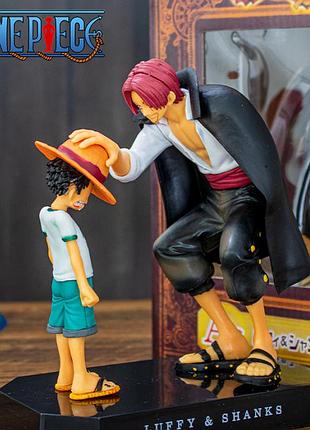 Фігурка статуетка шанкса та манкі де луффі one piece ван піс abc