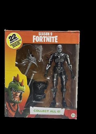 Фигурка fortnite фортнайт skull trooper, скелет abc