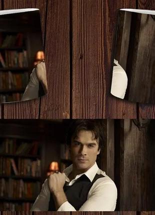Чашка белая керамическая "дневники вампира" the vampire diaries abc