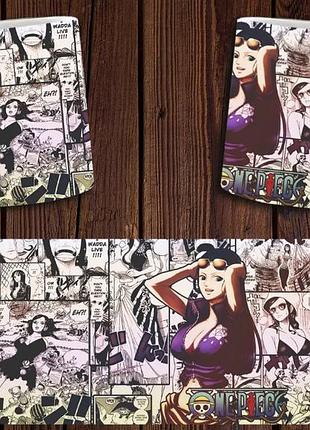 Чашка белая керамическая "ван пис" one piece abc