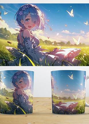 Кружка аніме «re:zero» re:zero − starting life in another world abc