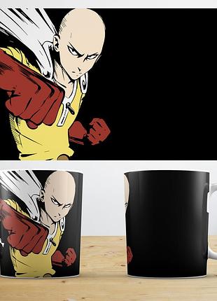 Кружка аніме «one punch man» ванпачмен сайтама чашка abc