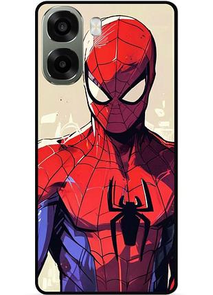 Силіконовий чохол бампер для oppo a6x людина-павук spider man