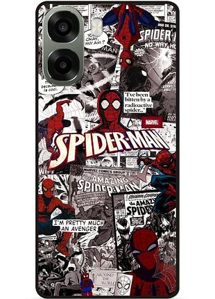 Силіконовий чохол бампер для oppo a6x spider man людина-павук