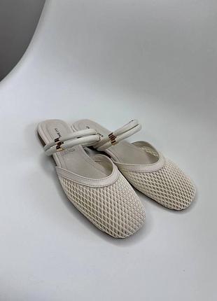 Мюли сетка лотос