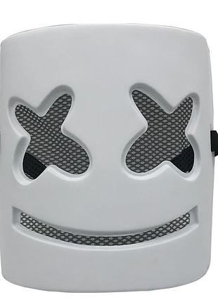 Маска dj marshmello зефир abc fortnite
