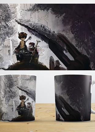 Кружка аніме «made in abyss» зроблений у безодні чашка abc