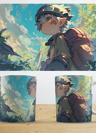Кружка аніме «made in abyss» зроблений у безодні чашка abc