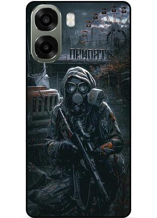 Силіконовий бампер чохол для oppo a6x з малюнком stalker сталкер