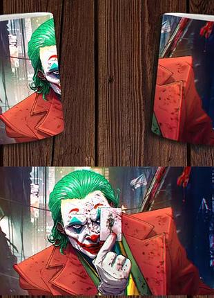 Чашка белая керамическая "джокер" joker abc