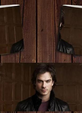 Чашка біла керамічна "дневники вампіра" the vampire diaries abc