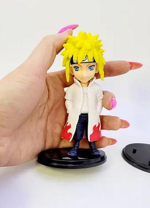 Наруто набор фигурок "naruto" abc 6 штук 2