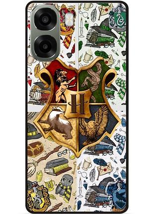 Чохол силіконовий бампер для oppo a6x з малюнком hogwarts гоґвортс гаррі поттер harry potter