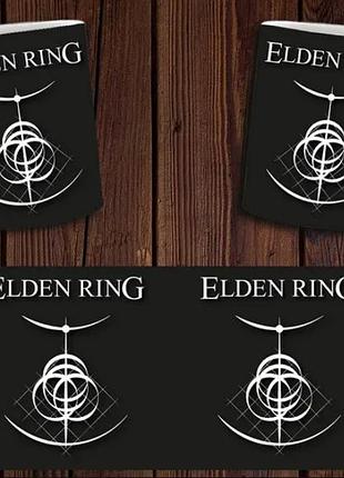 Чашка белая керамическая с принтом "elden ring" элден ринг abc