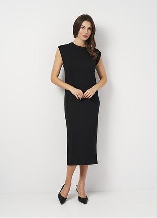 Красивое миди платье из коттона zara