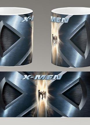 Чашка белая керамическая "люди икс" x-men abc