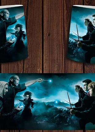 Чашка белая керамическая с принтом harry potter "гарри поттер" abc