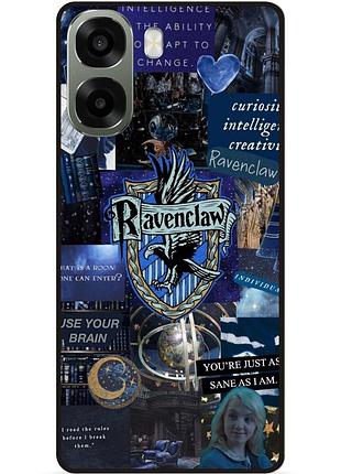 Чохол силіконовий бампер для oppo a6x з картинкою ravenclaw когтевран гаррі поттер harry potter