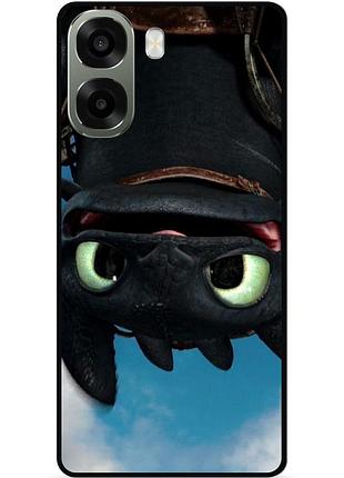 Чехол силиконовый для oppo a6x с картинкой как приручить дракона dragon