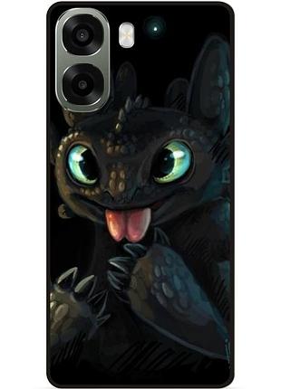 Чехол силиконовый для oppo a6x с картинкой как приручить дракона