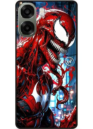 Силіконовий чохол бампер для oppo a6x з малюнком веном venom карнаж