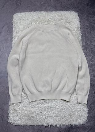 Світлий унісекс светр (кофта) zara
